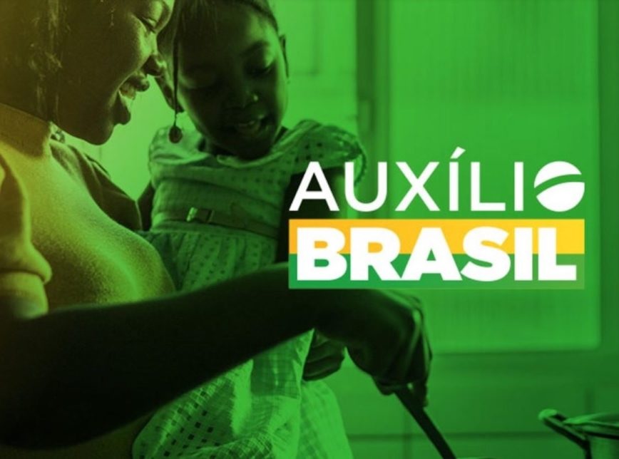 Programa auxilio brasil logotipo